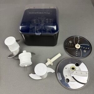 Kitchenaid KFP1133QG Food Processor Attachments & Storage Box Kitchen Aid Blades